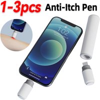 Portable Mosquito Insect Bite Relieve Itching Pen Natural Electric Insect Bite Healer Anti-Itch Pen for Camping Travel Outdoor