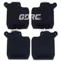 MJX H8H 1/8 RC Climbing Car Soft Rubber Moulded Customized Mudguard Skin - Upgrade Parts Accessories