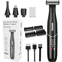 4 in 1 Unisex Intimbereiche Haarschnitt Präzisionsrasierer Männer Bikinizone Empfindlicher Rasierer Haarrasierer Trimmer Gesichtsbartschneider