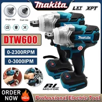Makita DTW600 3100IPM 18V Cordless Wrench 1/2Inch Brushless Screwdriver Rechargable Electric Screwdriver Vehicle Service Tool image 4