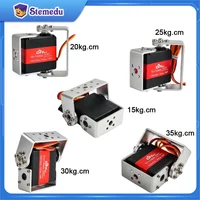 15/20/25/30/35kg Metal Digital Servo 4.8-8.4V 180/270 Degree Dual-Axis Servo Brushed Motor Angle Control for Robots RC Cars