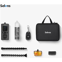 Selens Photography Studio Fog Machine Dry Ice Smoke Atmospheric Machine Wireless Control with Atomized Liquid Timeable