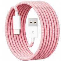 USB Cable 5A For iPhone 15 Fast Charging Huawei Xiaomi Samsung Type C Android Weaving Cable Accessories 1pcs/2pcs/3pcs/5pcs