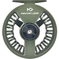 MASTER LOGIC Fly Fishing Reel 5/6WT Aluminium Left/Right Hand Switch Fly Reel+Spare Spool Set
