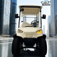 Hot Selling New 2 Seater Safety Electric Golf Cart And Electric Sightseeing Cart Assembled Except For Tires And Roof