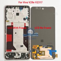 Original AMOLED For Vivo V29 5G V2250 V29 Pro V2251 V29e V29 Lite LCD Display Screen For Vivo V30 V2318 V30E V2339 V30 Pro Frame