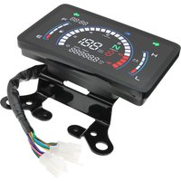 New Motorcycle Digital Speedometer Fuel Gauge Voltage Motobike Dashboard With bracket for Honda EX5 Dream/EX5 Ipowed
