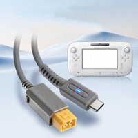 45W Type C PD Charging Cable for Nintendo Wii U Nintendo WII U Gaming Console Power Supply Wire USB C Game Console Cord 12cm