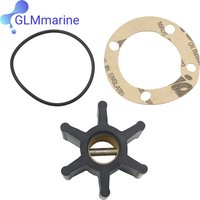 Water Pump impeller Kit For Volvo Johnson Jabsco Fischer Panda Onan Universal 09-808B 22405-0001 875583 J009-46840 132-0311