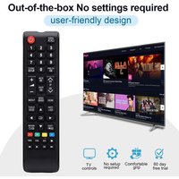 For Samsung Smart TV Remote Control Portable Television Remote Control Universal Remote Control For AA59-00603A AA59-00741A LED