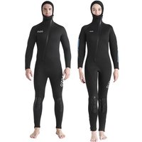5MM Neoprene Wetsuit Men Women Scuba Diving Full Suit Spearfishing Swimwear Snorkeling Surfing One Piece Set Winter Keep Warm