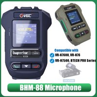 Microphone portable sans fil Bluetooth BHM-88 avec écran pour accessoires de talkie-walkie VR-N7600 VR-N7500 VR-N76 VR-N75 VR-N65