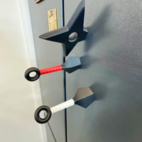 3D Ninja Darts Fun Refrigerator ornament, unique gift decoration replacement set, darts refrigerator ornament