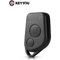 KEYYOU 1PCS For Peugeot 306 307 406 CITROEN SAXO BERLINGO XSARA PICASSO Fob 2 Buttons Car Key Replacement Key Case