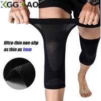 1Pair Ultra Thin Knee Support Brace Sports Knee Pads Male Female Gym Running Knee Protector Arthritis Injury Pain