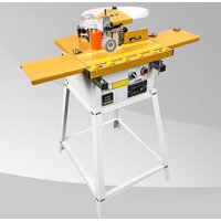 WF40 Fully Automatic Woodworking Edge Banding Machine for Home Use (Straight & Curved Edges) Portable and versatile