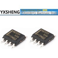 50PCS NE555 NE555N 555 NE555DR Precision Timers IC Chip SOP-8 New For SMD Pulse Generator Oscillation Circuit