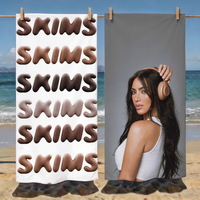 K-Kim S-Skims K-Kardashian Towel Soft Pool Gift For Travel Gym Shower Camping Quick Dry Sports Beach Towels