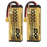 DXF Graphene Lipo 4S 10000mAh 150C 15,2V Akku Gold Version Racing Series Hardcase für RC Car Truck Evader BX Truggy 1/8 Buggy