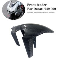 Garde-boue avant de moto en Fiber de carbone, modèle ABS en plastique pour Ducati 999 749 2003 2004 2005 2006