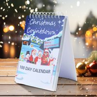 100 Day Christmas Countdown Calendar 2026 Advent Calendar (With Week Dates)