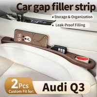 Car gap filler strip for Audi Q3,Auto seat leak proof strip,Automotive interior storage accessories, no adhesive required