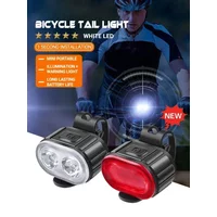 AliExpress NONE Cycling Bicycle Front Rear Light Set Bike USB Charge Headlight Light MTB Waterproof Taillight LED Lantern Bicycle Accessories