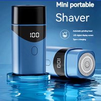 MOTAWISH Mini Electric Shaver Type-c Fast Charging Portable Smart Digital Display Razor