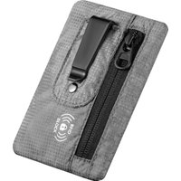 Upgraded Large Size RFID Blocking Hidden Clip Stash Money Belt Travel Pouch Credit Card/ID Cash Key Holder for Women & Men