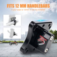 12mm Bar Clamp AMPS Bracket For BMW Honda Suzuki Yamaha APRILIA GPS Bracket For Universal Motorcycle Navigation Holder Mount