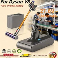 100% NOWY zamiennik baterii 21.6V 12800mAh do odkurzacza Dyson V8 Absolute, bezprzewodowego odkurzacza ręcznego Dyson V8.