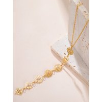 Skyrim 7 Chakra Pendant Necklaces for Women Stainless Steel Gold Color Choker Yoga Meditation Energy Jewelry Birthday Gift