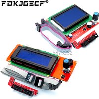 3D 2004 LCD 12864 Display 3D Printer Reprap Smart Adapter Controller Reprap Ramps 1.4 1.6 Mega2560 board 2004LCD Control