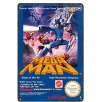 Mega Man Nes Retro Video Game Metal Poster Tin Sign 20*30cm