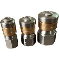 Ferret Pipeline Pipe Cleaning Cable Stainless SteelRotaryDrainBlasterCleaningSpoiler Sewer Cleaners Nozzle High Pressure Cleaner