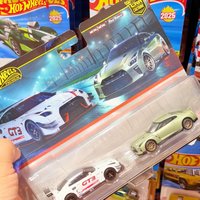 New Mattel Hot Wheels Hbl96 Premium Car Culture 2-Pack Nissan Gt-R Nismo Gt3 R35 1/64 Scale Diecast Car Gifts Toys