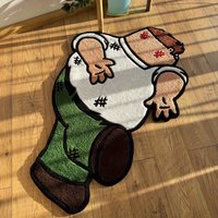 VIKAMA Parodie Home Pete Teppich Cartoon Charakter Wohnzimmer Schlafzimmer Teppich Home Wohnzimmer Thema Dekoration