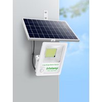 intelamp 20000mah 3000LM Solar Light Outdoor With Super Large Solar Panel Motion Sensor Light Waterproof Garden Street Wall Yard