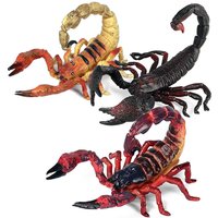 Realistic Prank Props Scenes Making Educational Toy Insect Figurine Scorpion Model Halloween Supplies Kids Cognition