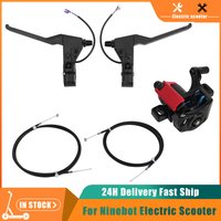 Front Or Rear Brakes Cable Aluminium Alloy Brake Disc Calipers For Ninebot ZT3 Pro Electric Scooter Left Right Brake Lever Part