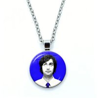 Rock Band Tally Hall Necklace for Women Jewelry Pop Album Cover Cabochon Glass Pendant Fashion Crystal Necklace