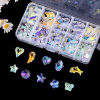 Colourful Small Pendant Set Outdoor Wind Chime Decoration DIY Necklace Hand-woven Bracelet Jewelry Accessories Materials