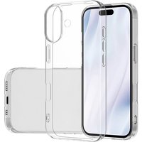 Transparent Black Clear Silicone Soft Case For iPhone 17 Air 16e 16 Pro Max Plus Ultra Thin Shell Slim Shockproof Cover Shell 17