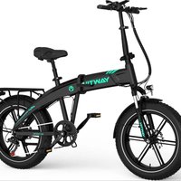 AliExpress HITWAY 20 * 4.0” Electric Bike, 48V 10.4Ah Battery up to 50-100KM, 250W Motor Fat Tire E Bike, Foldable Electric Bicycles