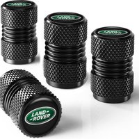 4Pcs Metal Alloy Car Wheel Tire Valve Caps Dustproof Stem Cover For Land Rover Range Rover L322 Sport Discovery 4 Freelander