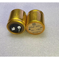 1PCS/LOT Germany ROE EYF 450V 220UF 20% High voltage filter electrolytic capacitor size 30*32mm