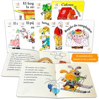 Ten Spanish storybooks: Mini storybooks that expand children's vocabulary and imagination. School supplies. a birthday present.