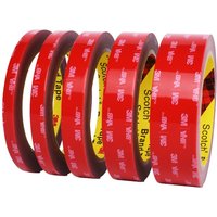 Strong Double Sided Acrylic Foam Tape 300cm, High Temperature Resistant, Multi-Use for Car/Home/Interior Fixing