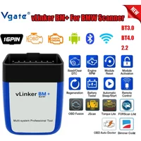 Original Vgate vLinker BM+ For BMW Scanner WIFI Bluetooth 4.0 OBD2 Car Diagnostic Auto Scan Tool Bimmercode ELM 327 V1.5 V1 5