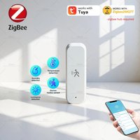 Zigbee Human Pir Motion Sensor Option Light/Temp/Humidity Detection 5 Types Available for Tuya Smart Life/MQTT Home Automation